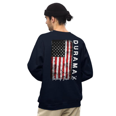 Duramax Crewneck Sweatshirt-In-Black-From Aggressive Thread